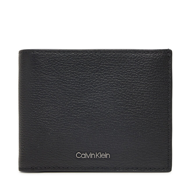 Portfel męski Calvin Klein Modern Bus Bifold 5Cc W/Coin - Czarny