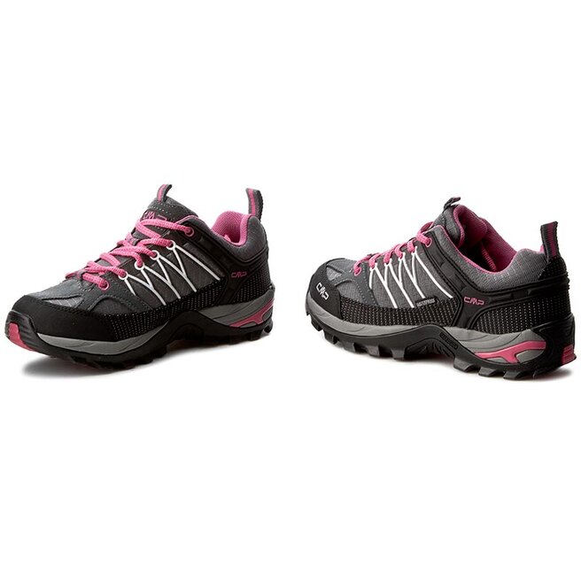 CMP Туристически CMP Rigel Low Trekking Shoes Wp 3Q54456 Grey/Fuxia/Ice 103Q
