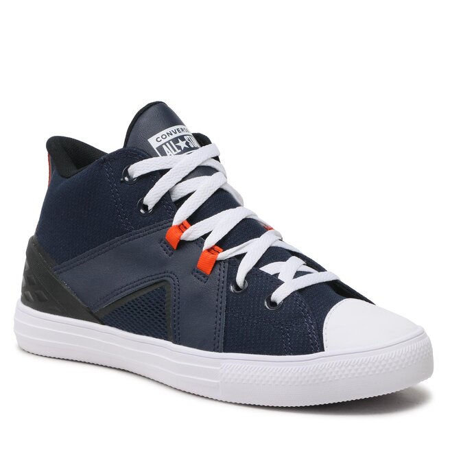 Sneakers Converse Ctas Flux Ultra Mid A00808C Obsidian/Black/Orange A00808C imagine noua gjx.ro