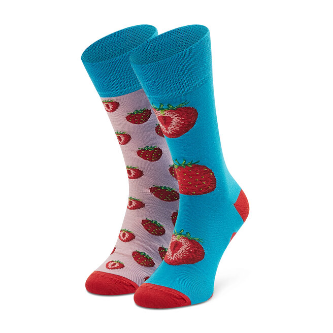 Todo Socks Hohe Unisex-Socken Todo Socks Strawberry Paradise Multicolor
