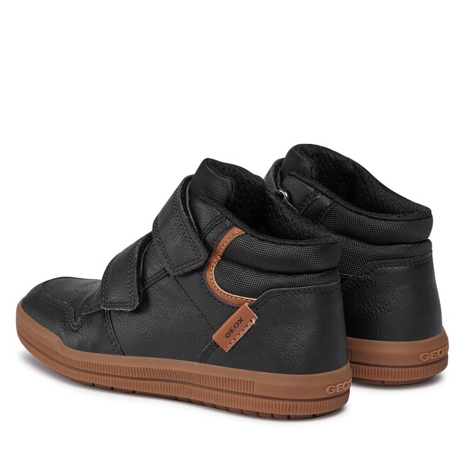 Geox Sneakers Geox J Arzach Boy J364AB 0MEFU C9209 S Black/Cognac