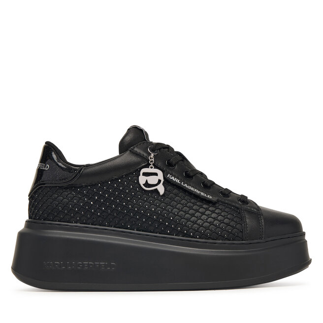Sneakersy KARL LAGERFELD KL63577N Czarny - kobiece