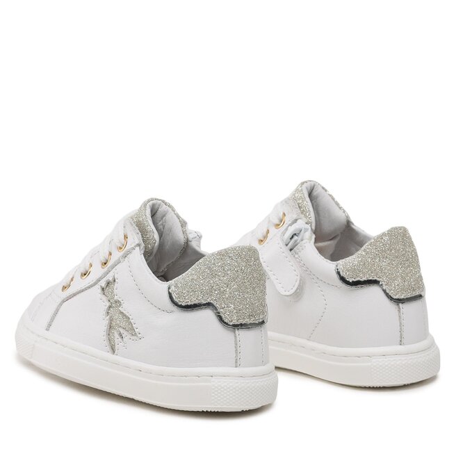 Patrizia Pepe Сникърси Patrizia Pepe JP123.27 Bianco/Platino
