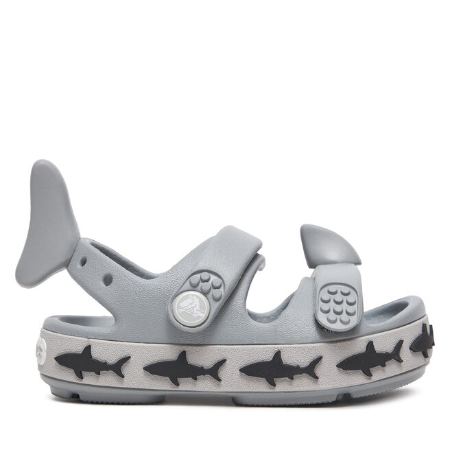 Sandały Crocs Crocband Cruiser Shark Sandal T - Szary