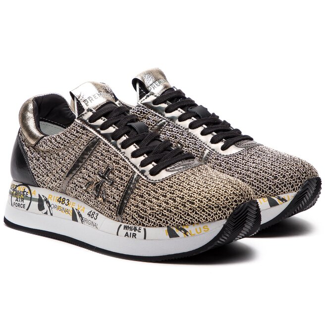 Sneakers Premiata Conny 2596 Or chaussures