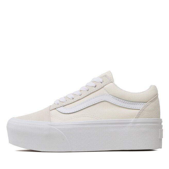 Vans old sales skool cream suede