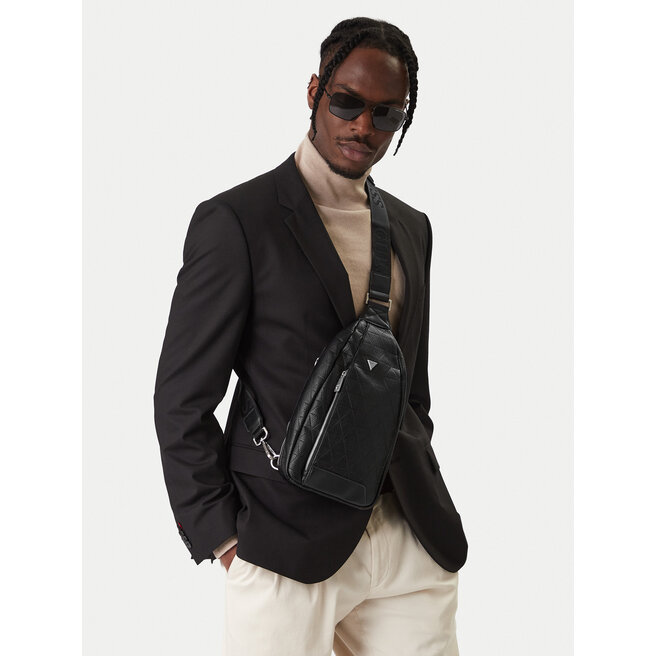 Saszetka Guess HMTOTE P6126 Czarny -