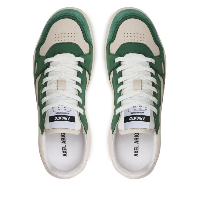 Sneakersy Axel Arigato Dice Lo 41005 White/Kale Green