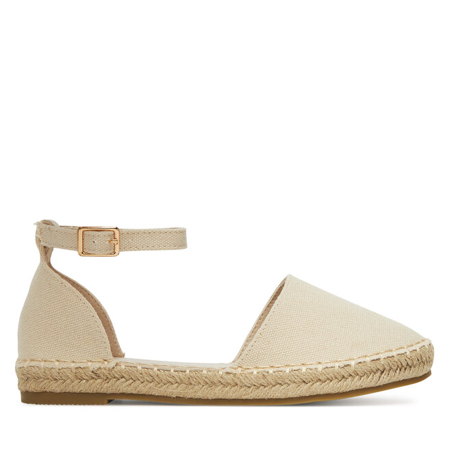 Espadryle DeeZee E8265-6 Beżowy - kobiece