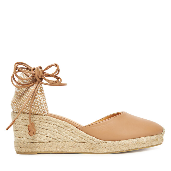 Espadryle Castañer Carina/6/250 - Beżowy