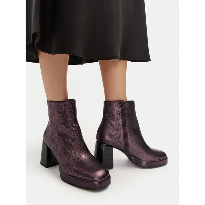Botki Hispanitas Bolmet-I24 HI243674 Bordowy - kobiece