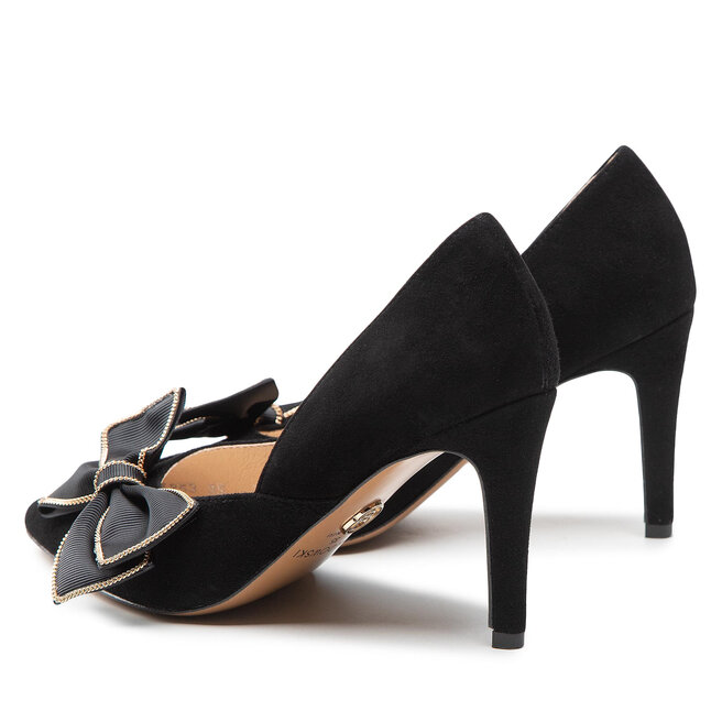 Baldowski High Heels Baldowski D04253-2835-001 Zamsz Czarny