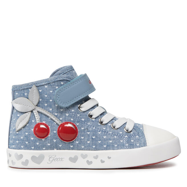 Geox Sneakers aus Stoff Perletti J Ciak G. A J9204A 0SB11 C4348 S Lt Avio