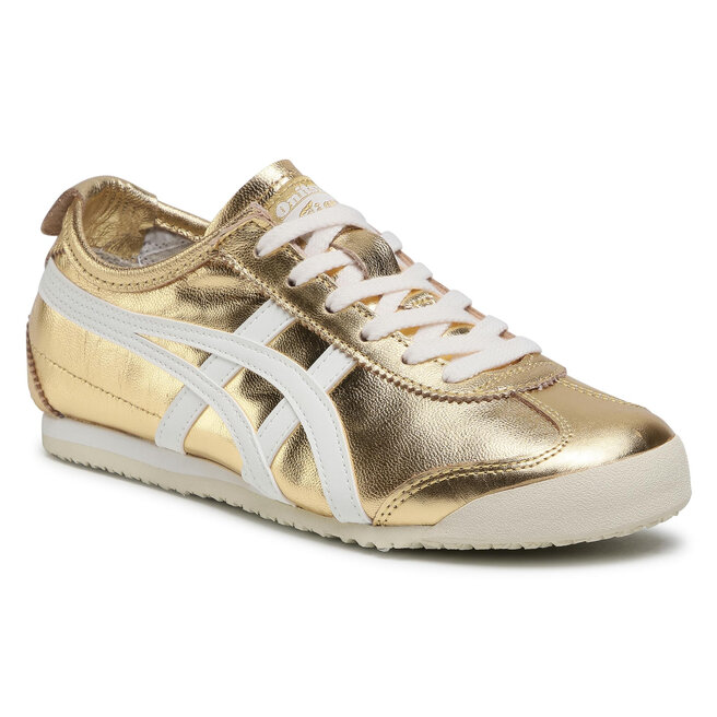 onitsuka tiger mexico 66 gold white
