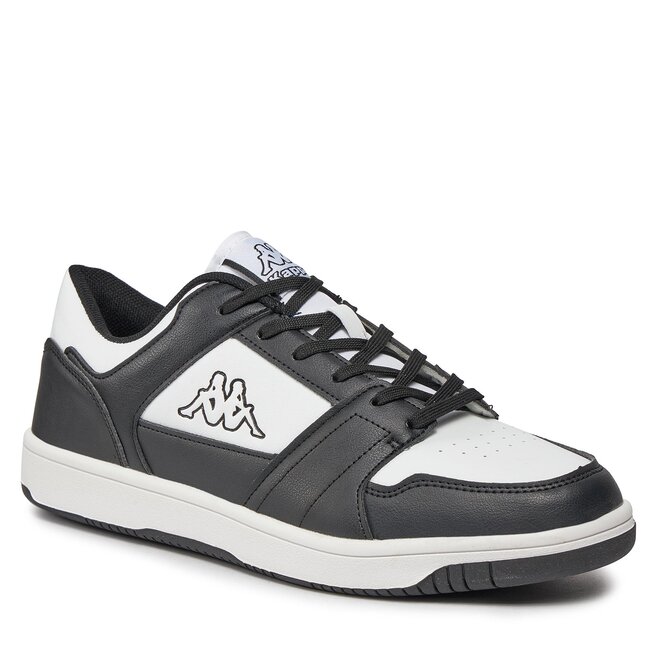 Bernal White/Black 361G13W Kappa Logo Sneakers A02