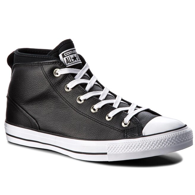 Zapatillas Converse Ctas Syde Street Mid Black/Black/White • Www.zapatos.es