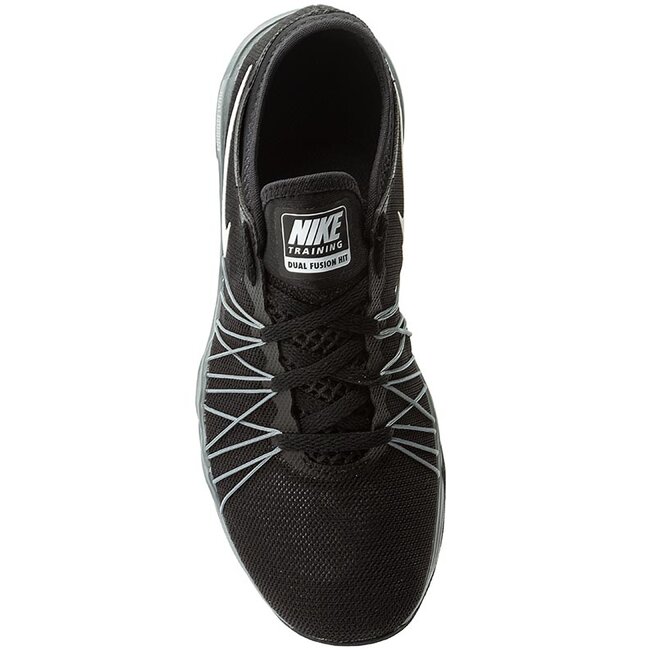 Resistencia Exceder Entender Zapatos Nike Dual Fusion Tr Hit 844674 001 Black/White/Mtlc Cool Grey •  Www.zapatos.es