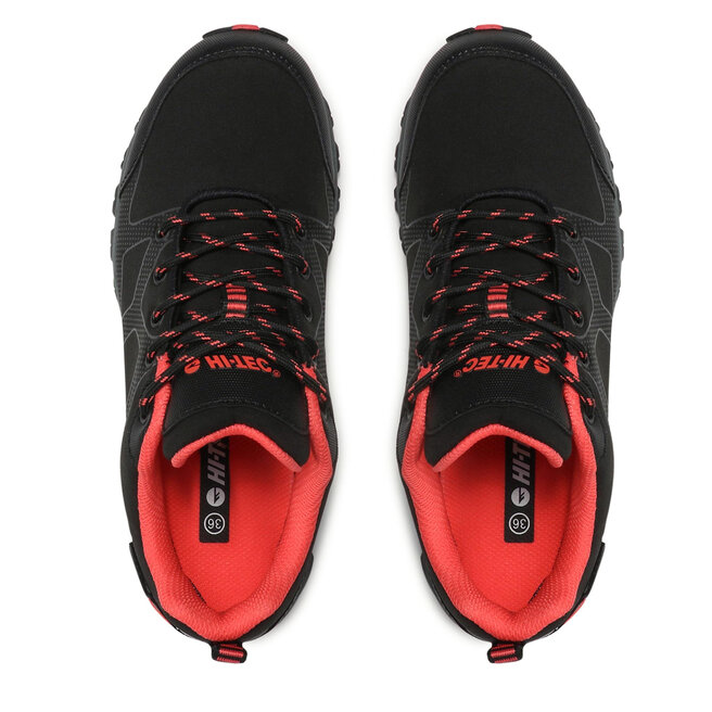 Hi-Tec Trekkings Hi-Tec Fumiko Low Wp Wo's AVSAW20-HT-01-Q3 Black/Dark Grey/Coral