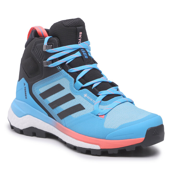 adidas Scarpe adidas Terrex Skychaser 2 Mid Gtx GORE-TEX GZ3037 Sky Rush/Grey Six/Acid Red