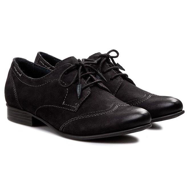 Tamaris Oxford cipők Tamaris 1-23203-25 Black 001