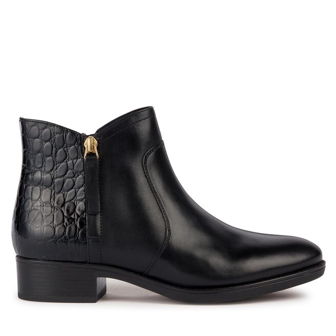 Botki Geox D Felicity D36G1C 04340 - Czarny