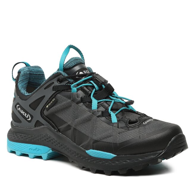 Trekkings Aku Rocket Dfs Gtx W`s 727 GORE-TEX Black/Turquoise 253 Aku imagine noua