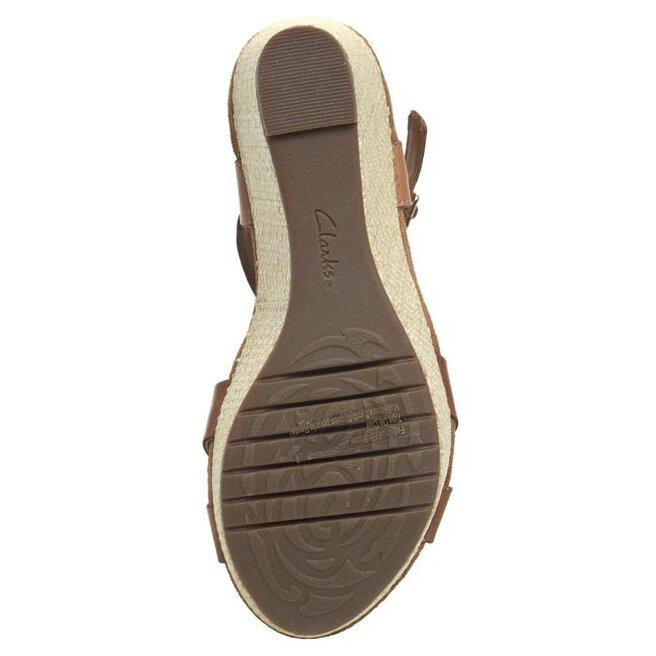 Alpargatas Clarks Perfect Laugh 203581894 Tan Leather zapatos.es