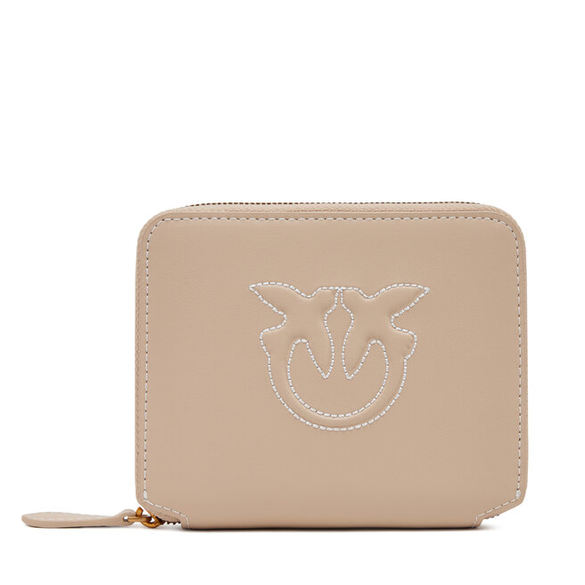 Duży Portfel Damski PINKO Taylor Zip Around PE 25 PCPL 100249 - Beżowy