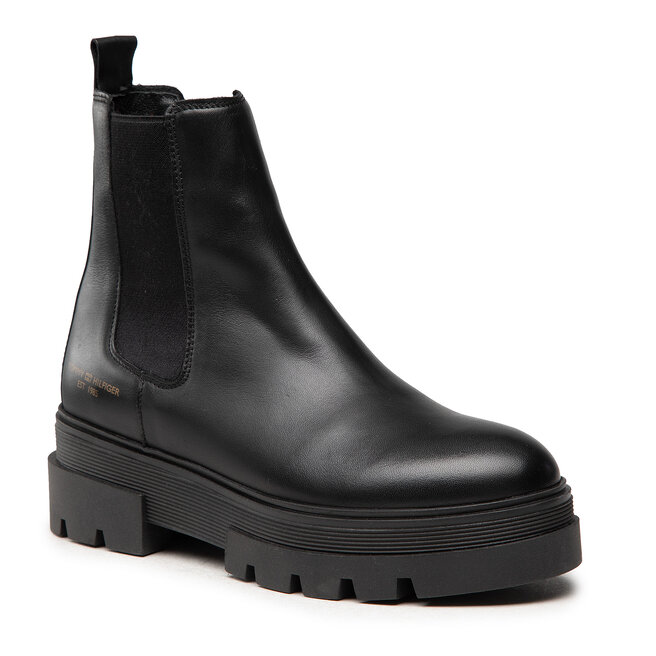 tommy hilfiger monochromatic chelsea boot