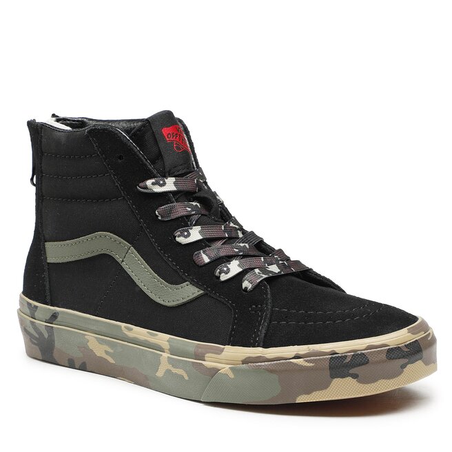 Αθλητικά Vans Sk8-Hi Zip VN0007PVBLK1 Camo Sidewall Black