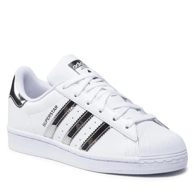 Pantofi adidas Superstar FW3915 Cloud White / Silver Metallic / Core Black