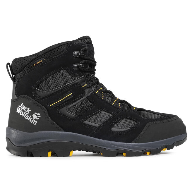 Jack Wolfskin Trekkingi Jack Wolfskin Vojo 3 Wt Texapore Mid M 4042461 Black/Burly Yellow XT