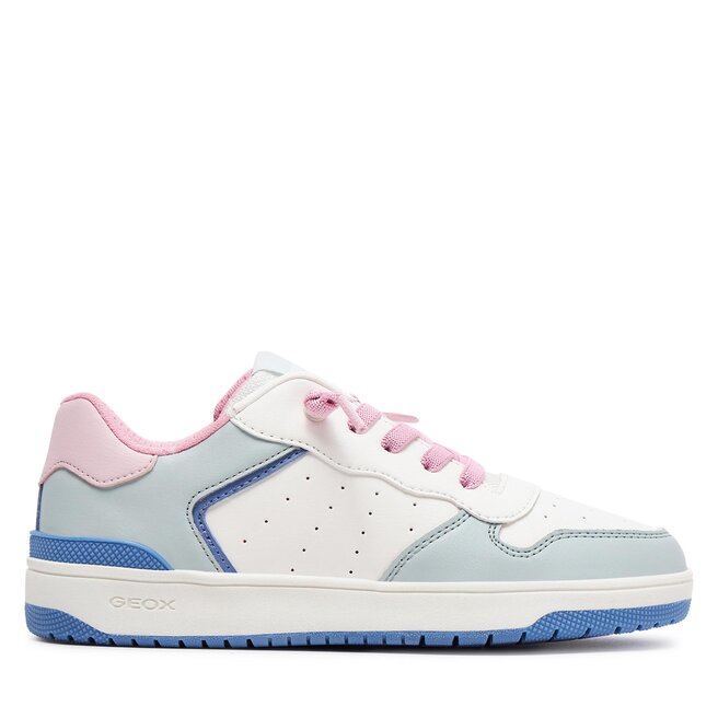 Sneakersy Geox J Washiba Girl J36HXD 054FU - D Biały