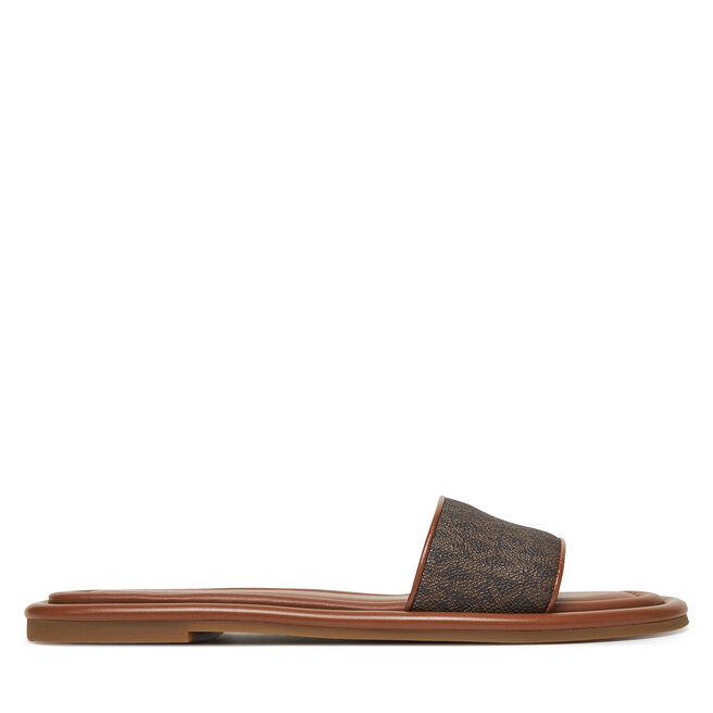 Klapki MICHAEL Michael Kors Dana - Brązowy