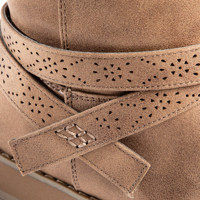 Skechers Botine Skechers Night Peaks 167116/TPE Taupe