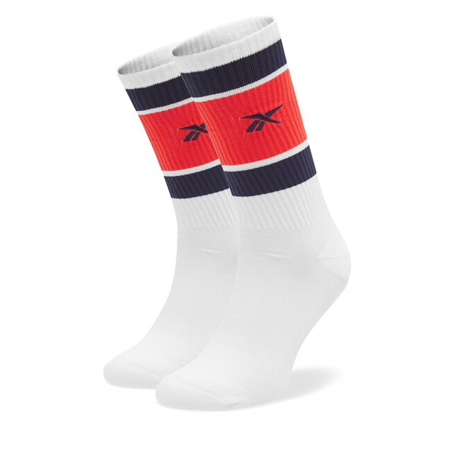 Skarpety Wysokie Męskie Reebok CL Basketball Sock - Biały