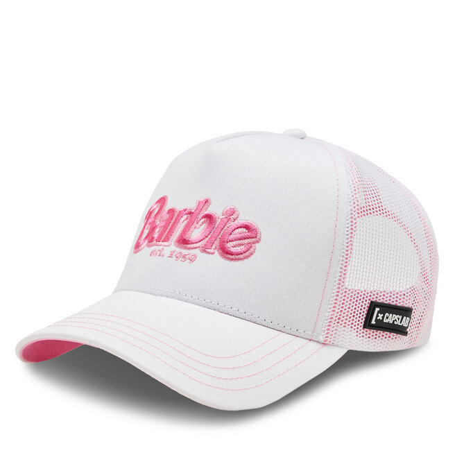 Czapka z daszkiem Capslab Barbie Cap - Biały
