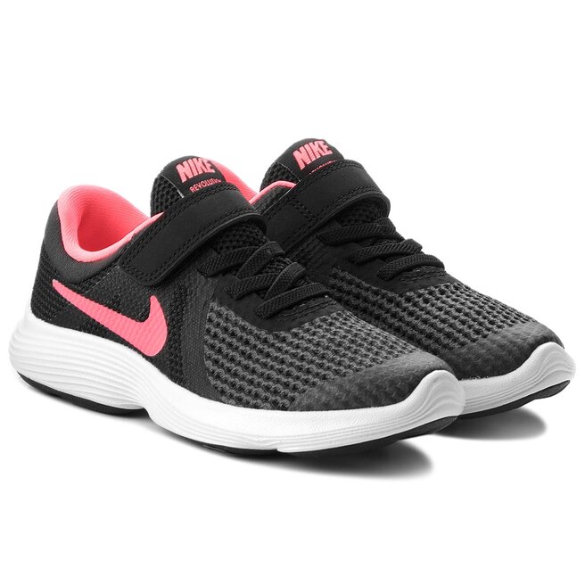 Pantofi Nike Revolution 4 PSV 943307 004 Black Racer Pink White