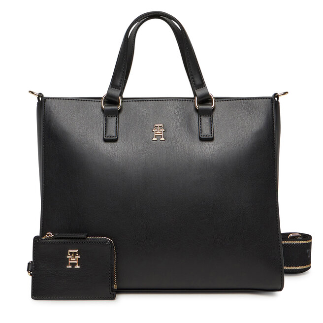 Torebka Tommy Hilfiger Th Joy Satchel - Czarny