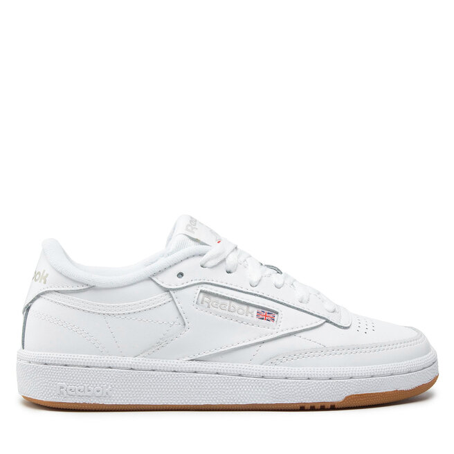 Reebok Обувки Reebok Club C 85 BS7686 White/Light Grey/Gum