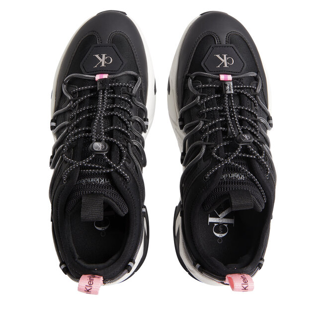 Calvin Klein Jeans Sportcipő Calvin Klein Jeans Chunky Runner Vibram Alt Cl Wn YW0YW01213 Black/Cotton Candy 01C