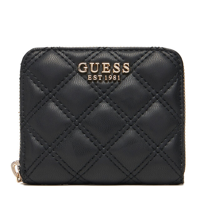 Mały Portfel Damski Guess Giully II Slg SWQG96 - Czarny