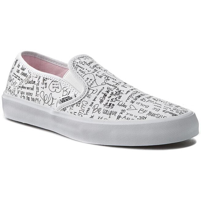 Sneakers aus Stoff Vans Slip On Sf VN00019SIG0 Quotes Barely Pink