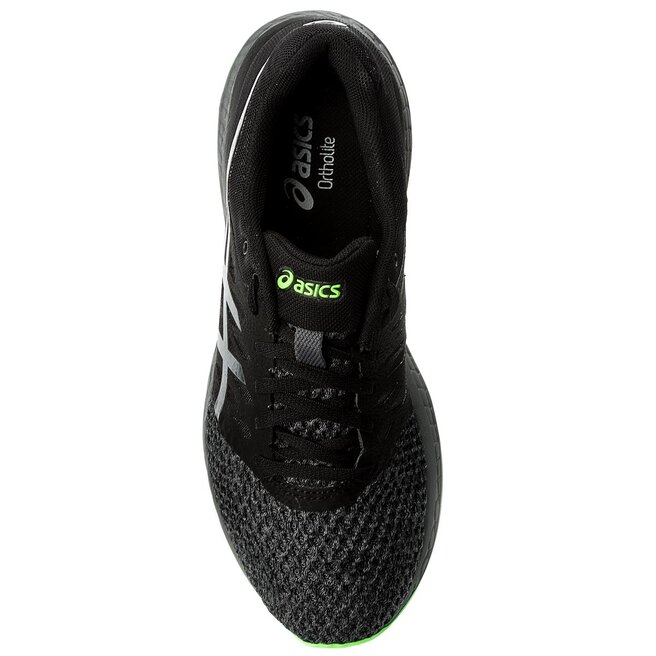 Zapatos Asics T7E0N Black/Carbon/Green Gecko 9097 • Www.zapatos.es