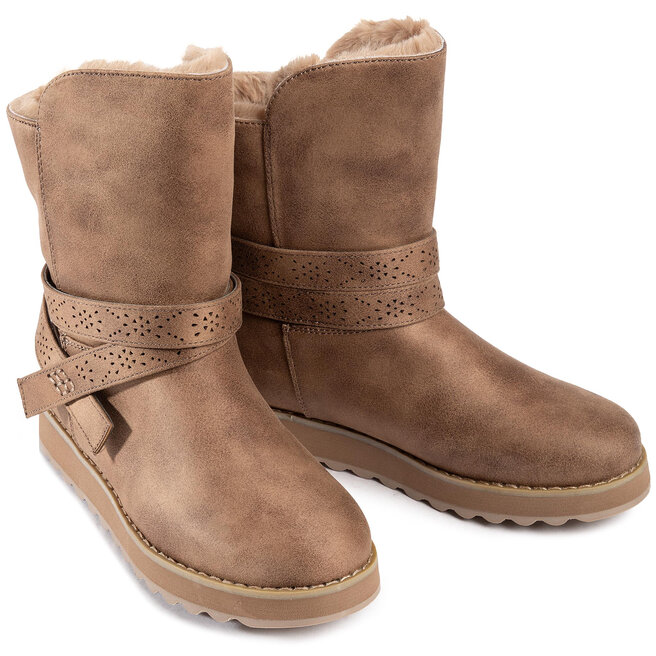 Skechers Botine Skechers Night Peaks 167116/TPE Taupe