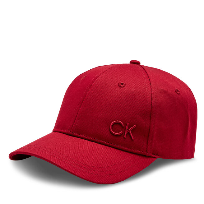 Czapka z daszkiem Calvin Klein Ck Cotton Cap - Czerwony