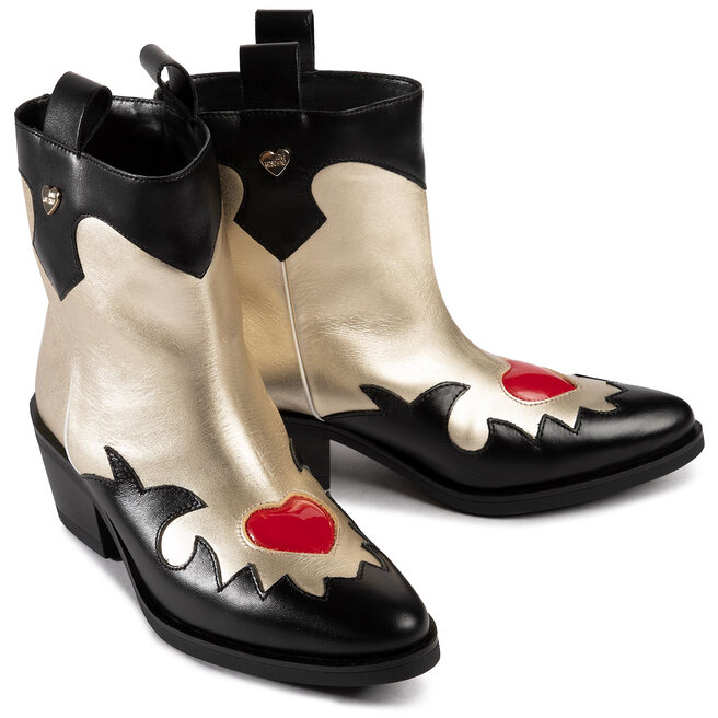 LOVE MOSCHINO Botine LOVE MOSCHINO JA21435G0BJE190A Vit.Ne/Bi