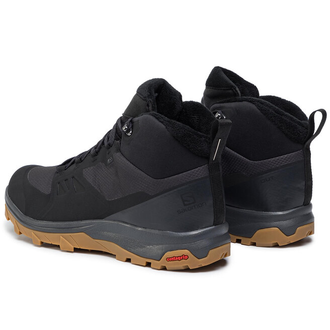 Salomon Bakancs Salomon Outsnap Cswp 409220 28 V0 Black/Ebony/Gum1A