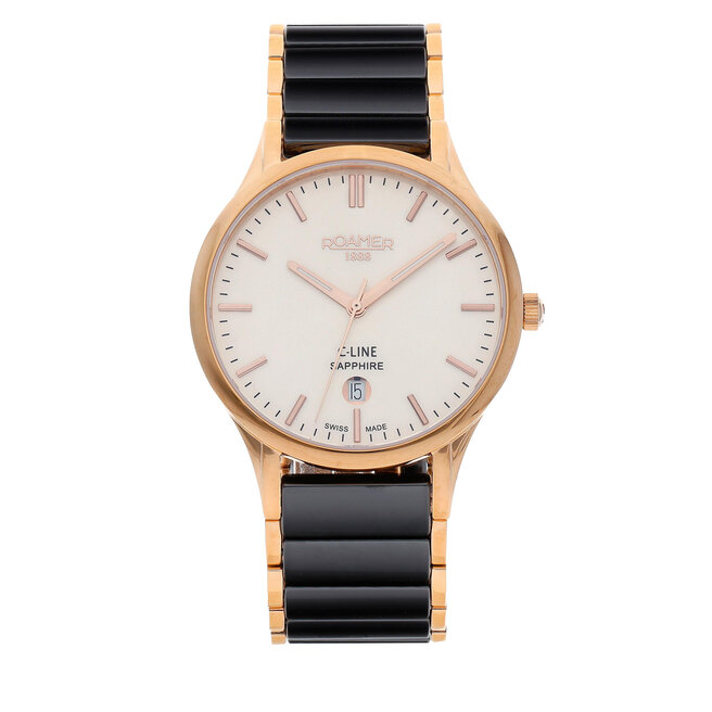 Ceas Roamer C-Line 658833 49 35 61 Gold/Black 658833 imagine noua