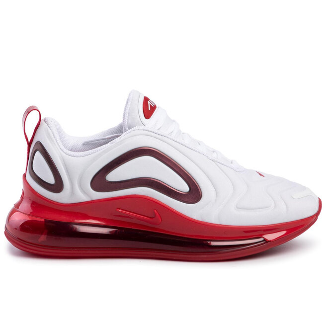 White and red air max 720 trainers clearance
